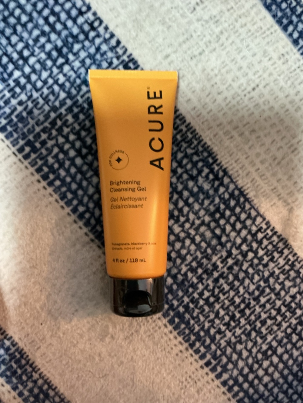 Acure Brightening Cleansing Gel - Yellow